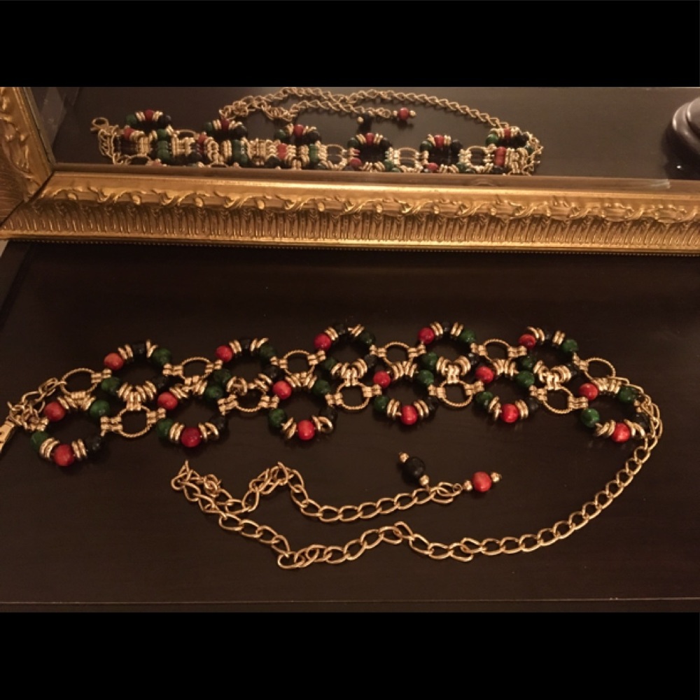 80-s inspired Statement Vintage Belt - Picture 1 of 3